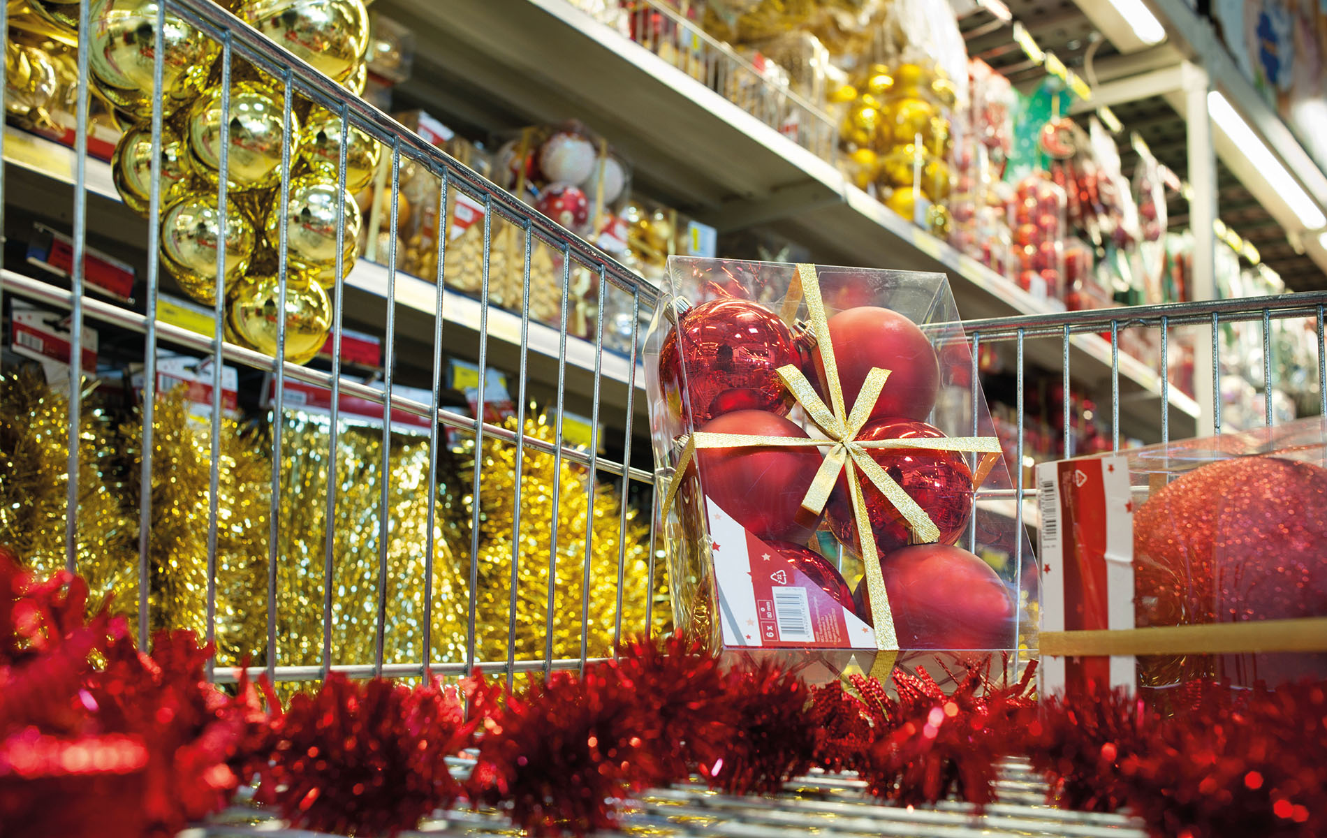 Festlicher Nachschub Filialunterstützung