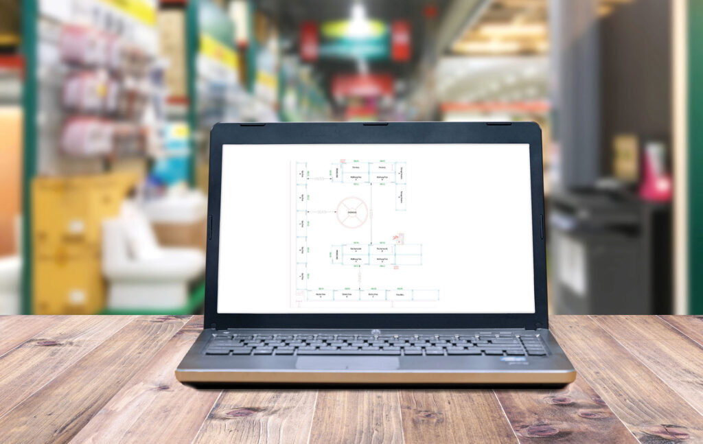 Untersuchung der Geschäftsausstattung (bewegliches und unbewegliches Inventar) einschhliesslich Abteilungsinventur