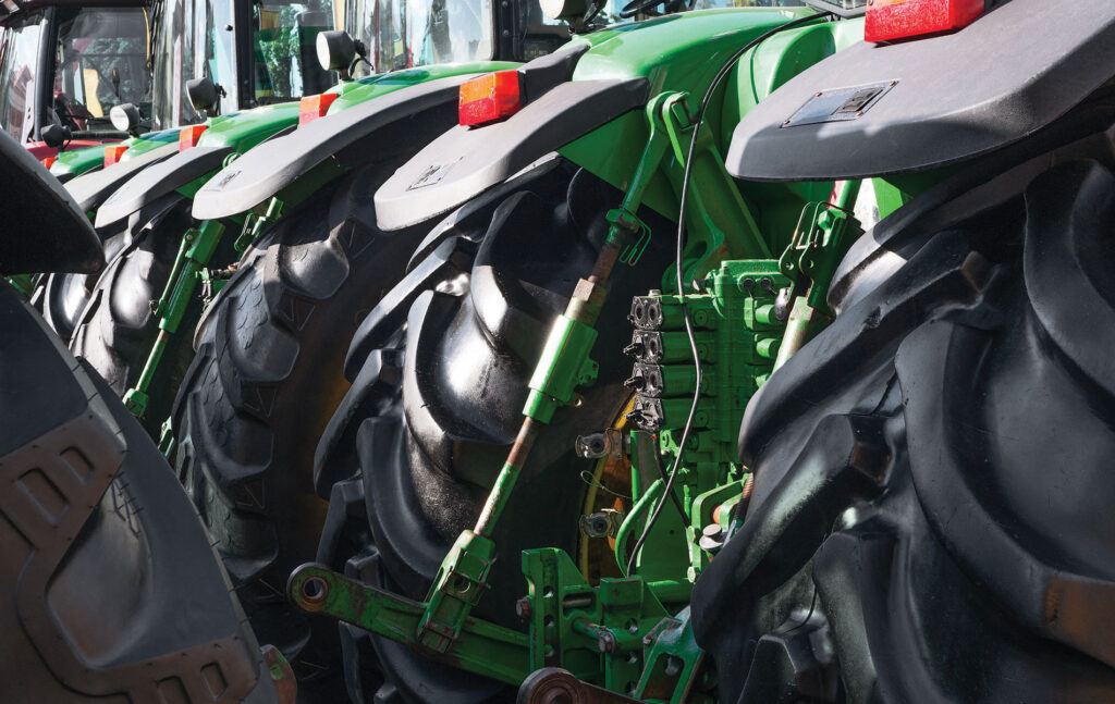 Bestandsaufnahme-Service Landwirtschaftliche Fahrzeuge